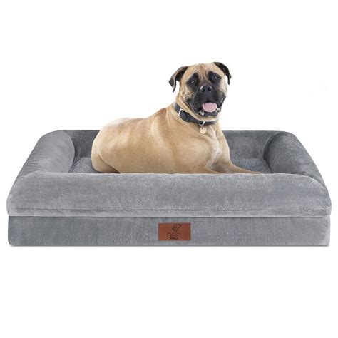 Shespire Jumbo Dog Beds Orthopedic Dog Bed Washable Dog Bed With