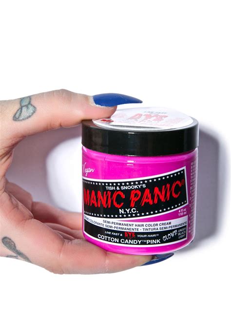 Manic Panic Cotton Candy Pink Classic Hair Dye Dolls Kill