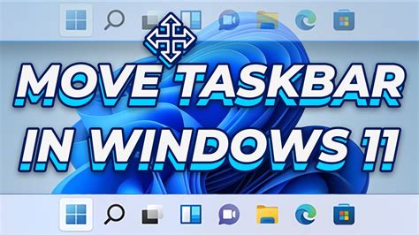 How To Move The Taskbar In Windows 11 Change The Taskbars Position