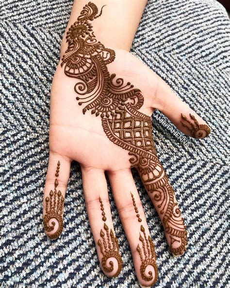 Tasmim Blog Simple Mehndi Designs In Right Hand