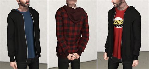 Sims 4 Cc Best Male Sweaters And Male Hoodies Fandomspot