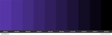Shades Metro Ui Color Dark Purple 603cba Hex Purple Colour Shades