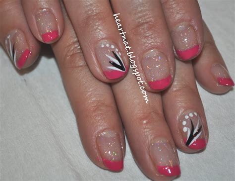 Heartnat Freehand Nail Art