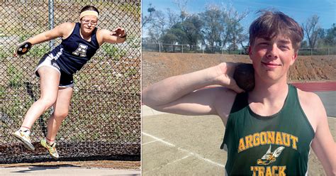 New Shot Put Records Set At Amador And Argonaut In The Game Ledgernews