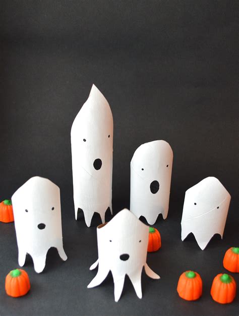 Easy Easy Cardboard Tube Halloween Decorations — Super Make It