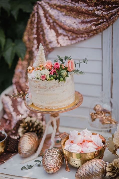 How to decorate for a party. Kara's Party Ideas Rose Gold Holiday Party | Kara's Party ...