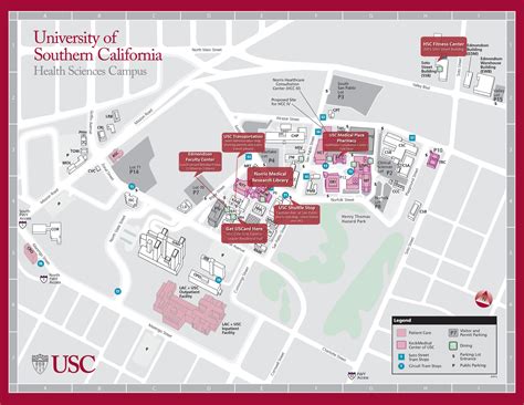Get Map Of Usc Main Campus Free Photos