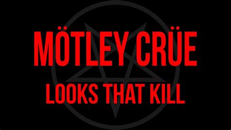 Mötley Crüe - Looks That Kill (Lyrics) Official Remaster - YouTube