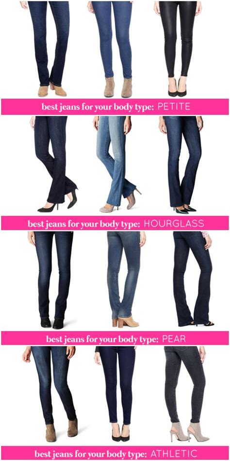 The Perfect Jeans For Your Body Type Perfect Jeans Best Jeans For