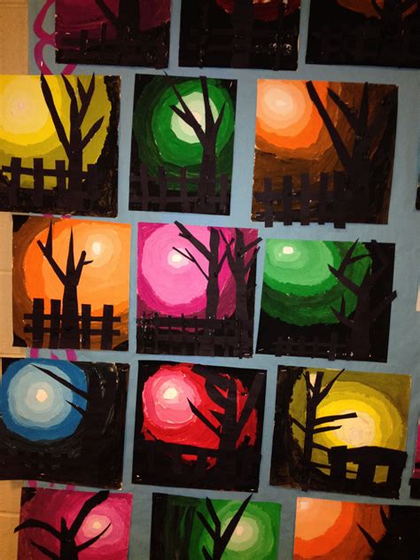 Second Grade Fall Art Projects