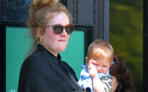 Pic Check Out Adele With Her Adorable Son Angelo Star Magazine