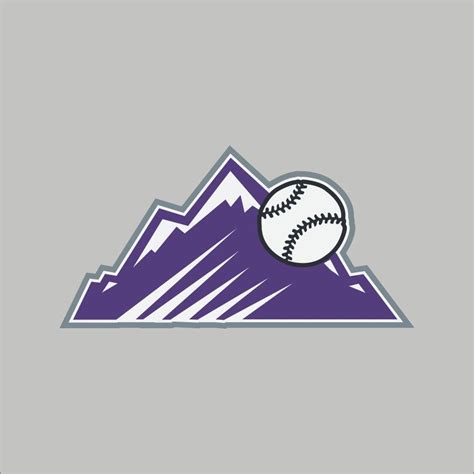 Home And Garden Colorado Rockies Mlb Team Logo Decal Stickers Baseball