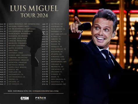 Luis Miguel Anuncia Fechas Nuevas Para Su Gira Dinero En Imagen