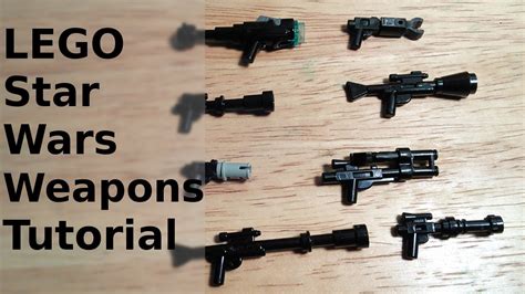 Lego Star Wars Weapons Tutorial Youtube