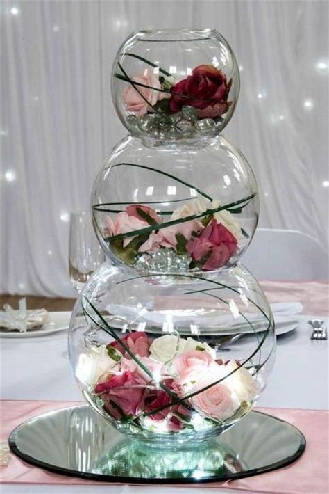 20 Floating Candle Flower Wedding Centerpiece Ideas Randr Simple