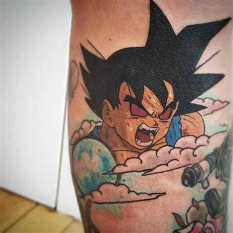 Goku Tattoo Gokutattoo Gokutattooidea Go Ku Z Tattoo Dragon Ball