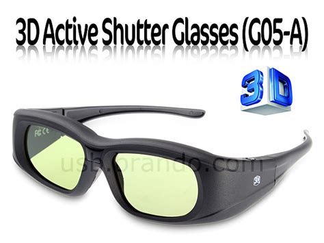 3d Active Shutter Glasses G05 A