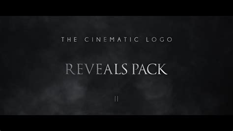 Cinematic Logo Reveals Pack Youtube