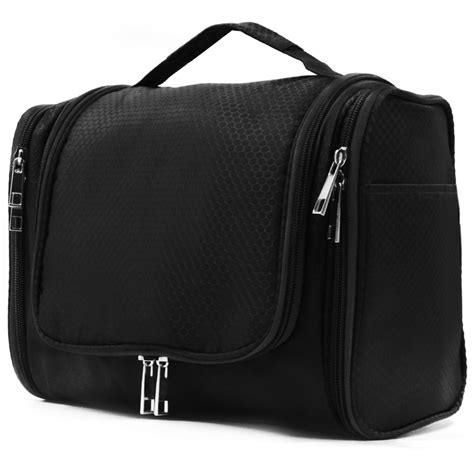 This is a brilliant toiletry bag that offers you flexibility as it is a foldable bag which offers extra large capacity measuring 12 x 9 x 5.5 with 43 extended length. Amazon.com : Lifewit Hanging Toiletry Bag Extra Large ...