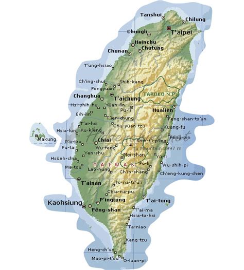 Die nebenstehende karte kannst du gern kostenlos auf deiner eigenen webseite oder reisebericht. Hidden China GmbH - Map of Taiwan Island, China