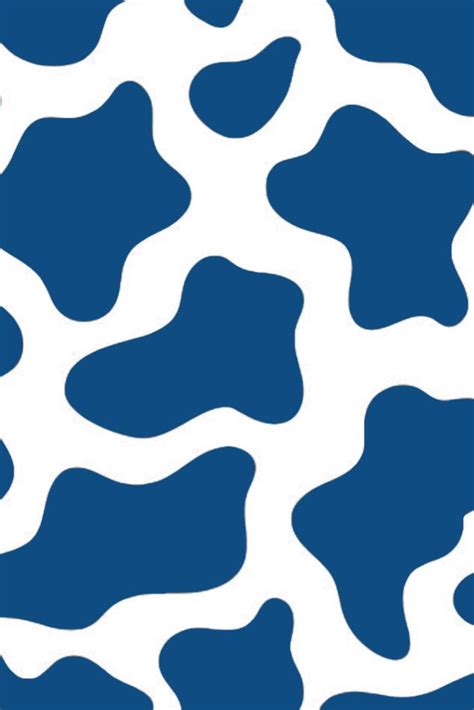 Blue cow print background | Cow print wallpaper, Animal print wallpaper