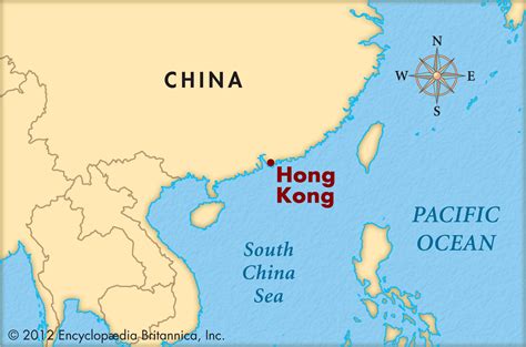 Where Is Hong Kong Located On A Map World Map