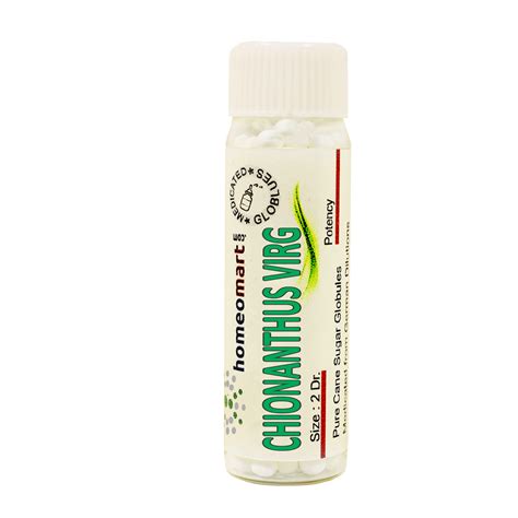 Buy Chionanthus Virginica Homeopathy 2 Dram Pellets 6c 30c 200c 1m