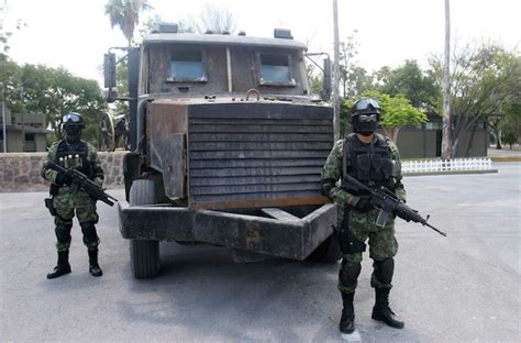 Mexican Cartels Now Using ‘narco Tanks The Washington Post
