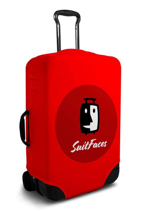 Custom Luggage Cover Logobrands Suitfaces