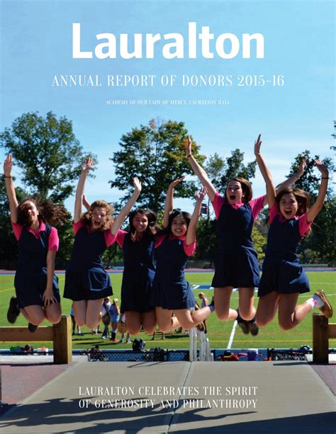 Van lanschot annual report 2016. Annual Report 2015-2016 by Lauralton Hall - Issuu