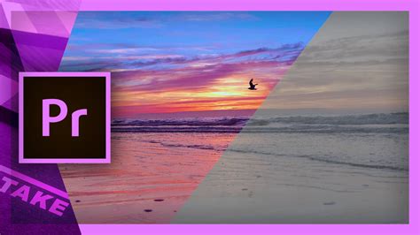 how to color grade a rich contrast sunset