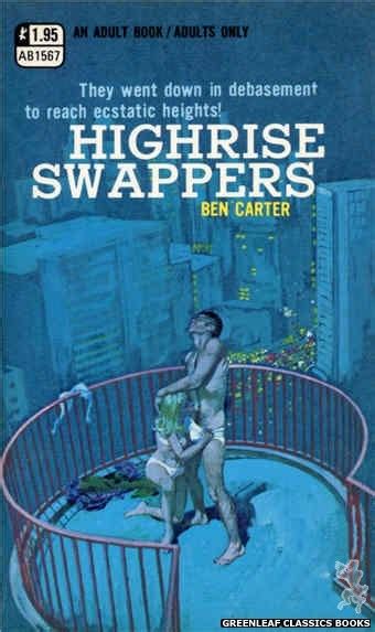 Adult Books Ab1567 Highrise Swappers By Ben Carter Cover Art By Robert Bonfils Vintage