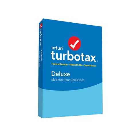 Intuit Turbotax Deluxe Federal State Walmart Com