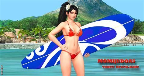 Momiji Doa Tahiti Beach Babe By Blw On Deviantart