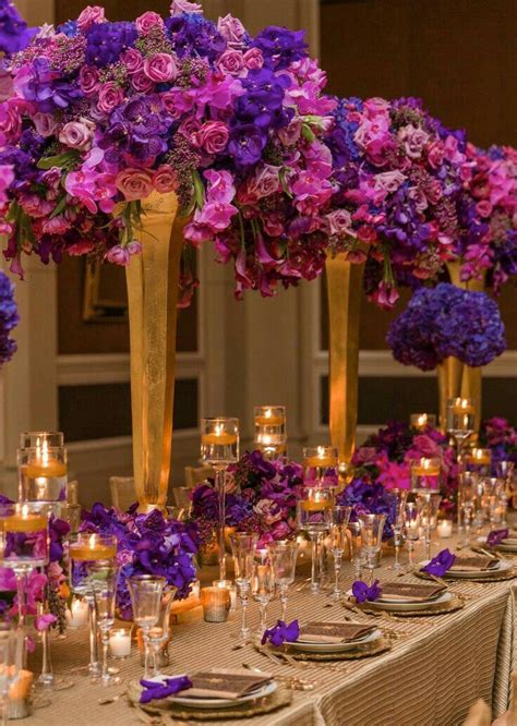 Pin By Anjana P On Novias♥ Wedding Decorations Elegant Purple