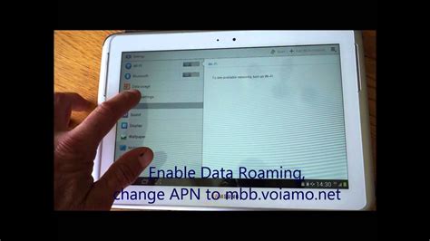 Setting The Globalgig Apn On An Android Tablet Youtube