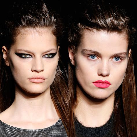 The Catwalk Make Up Trends To Adopt Come Autumnwinter Makeup Trends