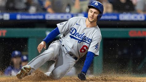 Is Los Angeles Dodgers Shortstop Trea Turner S Slide The Prettiest Play In Baseball ABC Fresno