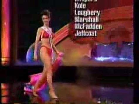 As her married life is jubilant, she is not dating anyone else or having any. Miss USA 1995- Swimsuit Competition - YouTube