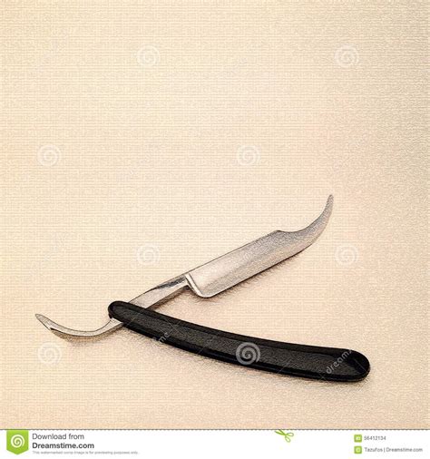 Shave Time Stock Photo Image Of Surreal Knife Manipulated 56412134