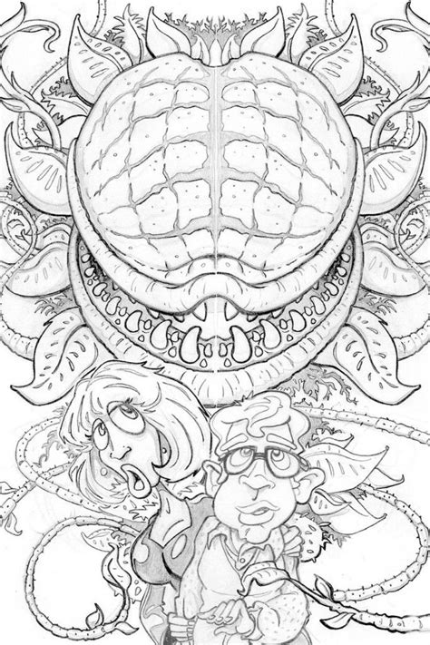 36 Best Horror Adult Coloring Pages Images On Pinterest Adult