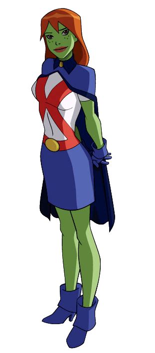 Miss Martian Heroes Of The Future Miss Martian Superbabe And Miss Martian The Martian