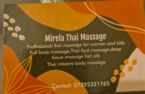 Thai Massage From Home And To Your Place ☺️ In Oldham Manchester Gumtree