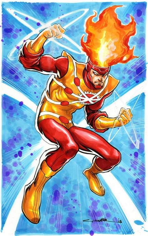 Firestorm By Yldiray Cinar Comic Art Dc Comics Superheroes
