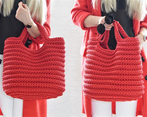 crochet-red-bag,-stylish-tote-bag-crochet-tote-bag,-crochet-tote,-tote-bag-pattern