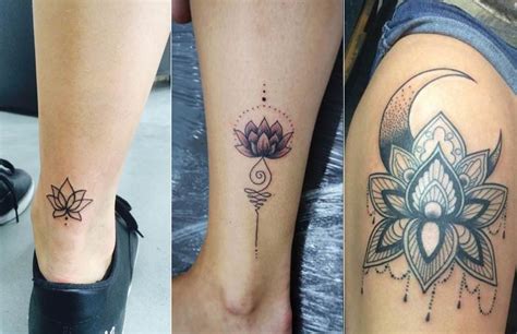Update 72 Ankle Lotus Tattoo Best Incdgdbentre