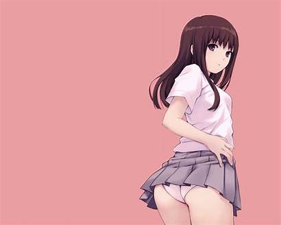 Panties Underwear Anime Pink Skirt Konachan Wallpapers
