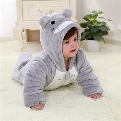 Babies Anime Kigurumi Totoro Onesies Toddler Pajamas