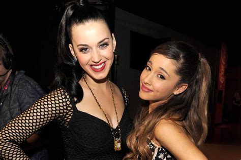 Katy Perry Calls Ariana Grande A Best Living Vocalist As She Celebrates
