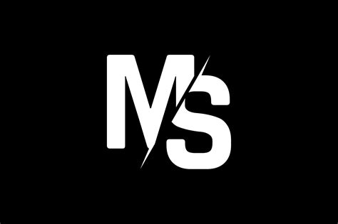 Monogram Ms Logo Design Graphic By Greenlines Studios Creative Fabrica